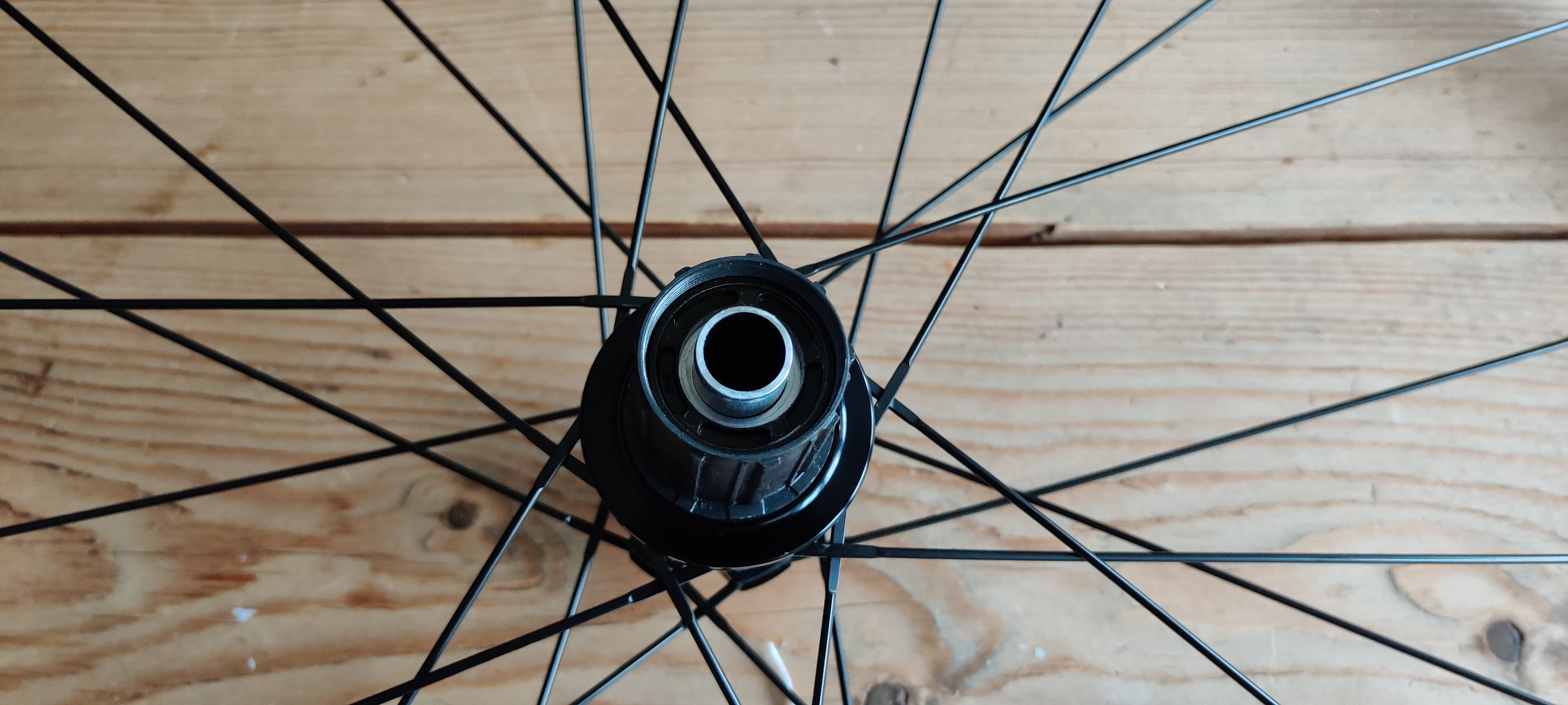 Endcap removed, but freehub still on