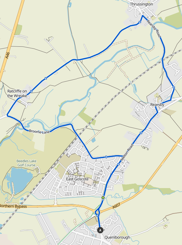 Route map image