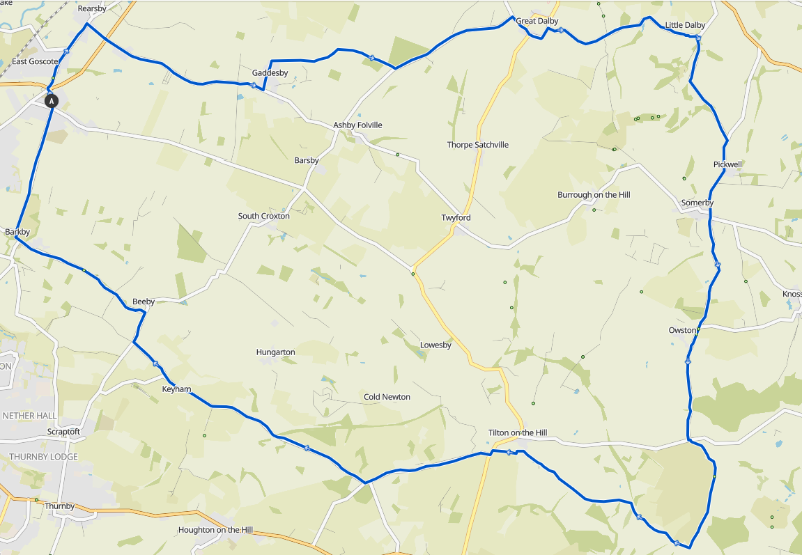 Route map image