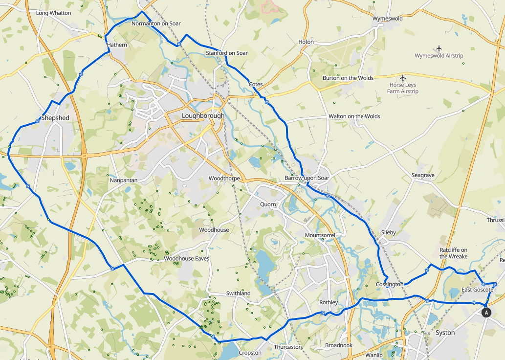 Route map image