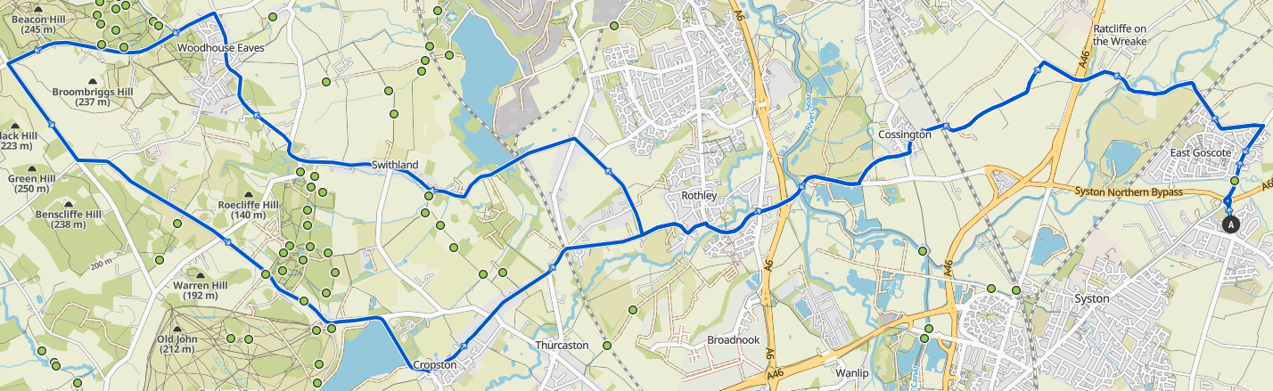 Route map image