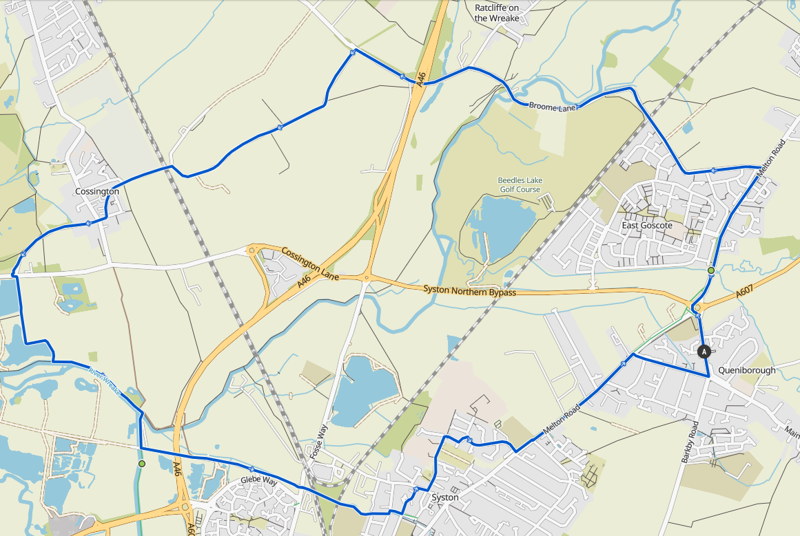 Route map image