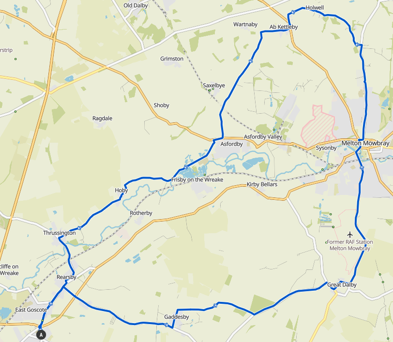Route map image