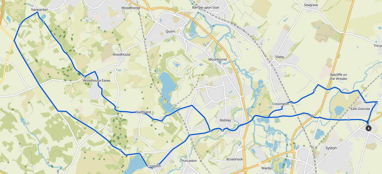 Route map image