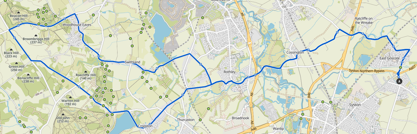 Route map image