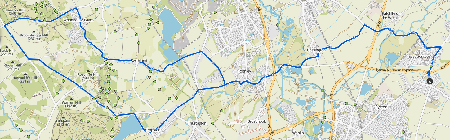 Route map image